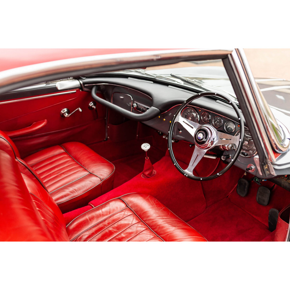 Maßgeschneiderte Autoabdeckung passend für Maserati 3500 1959-1964 indoor  (12 farben) mit Spiegeltaschen, OEM-Qualität und Passform