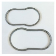 HEADLAMP RUBBER SEAL (1ªSERIES DOUBLE LAMP) (2PCS)