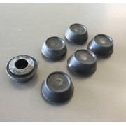 FRONT AND REAR BUMPER RUBBER SPACER (6 PCS)