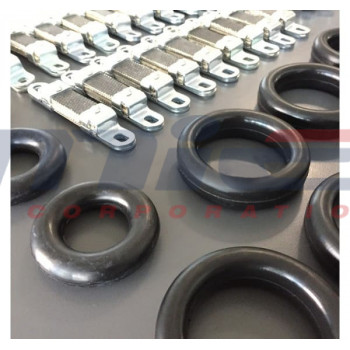 Ferrari / 365 Daytona / EXHAUST SUPPORT SET (20 SUPPORT, 4 S. RING, 14 L. RING) Ferrari / 365 Daytona / EXHAUST SUPPORT SET (20 SUPPORT, 4 S. RING, 14 L. RING)