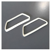 WHITE INTERNAL GASKET FOR FRONT POSITION LIGHTS (2PCS)