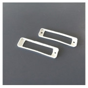 WHITE RUBBER SEAL FOR NUMBER PLATE LAMP (2PCS)