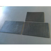 MOQUETTE RUBBER MATS COMPLETE SET (3 PCS)